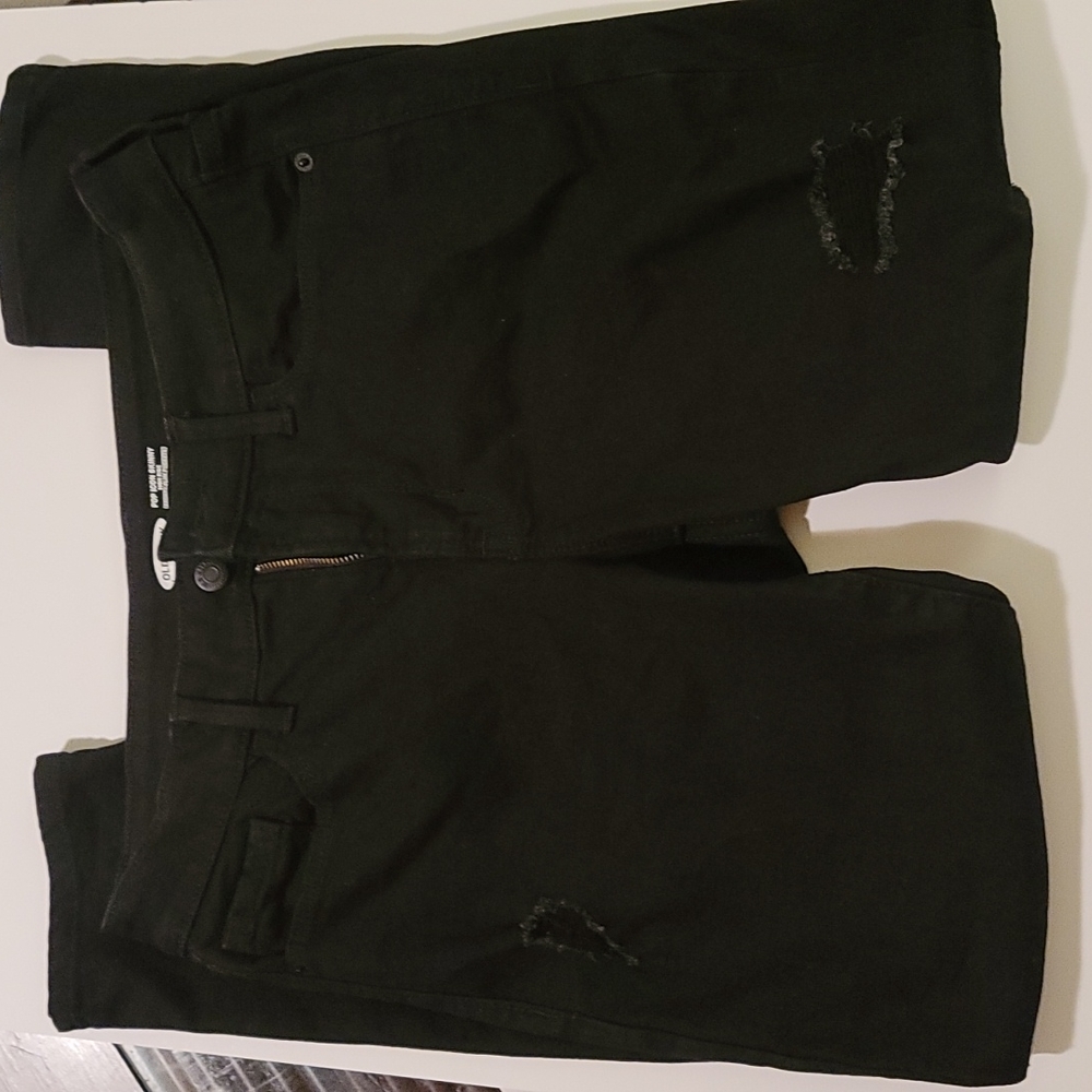 Black Old Navy Women's Jeans High Rise Size 8 p
